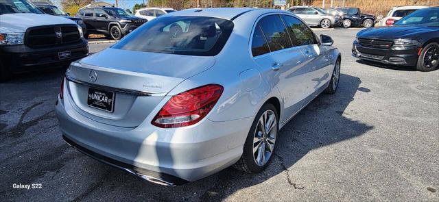 used 2018 Mercedes-Benz C-Class car, priced at $18,595