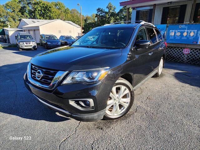 used 2018 Nissan Pathfinder car, priced at $15,595