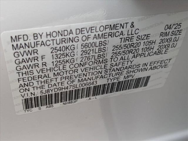 new 2025 Acura MDX car, priced at $58,550
