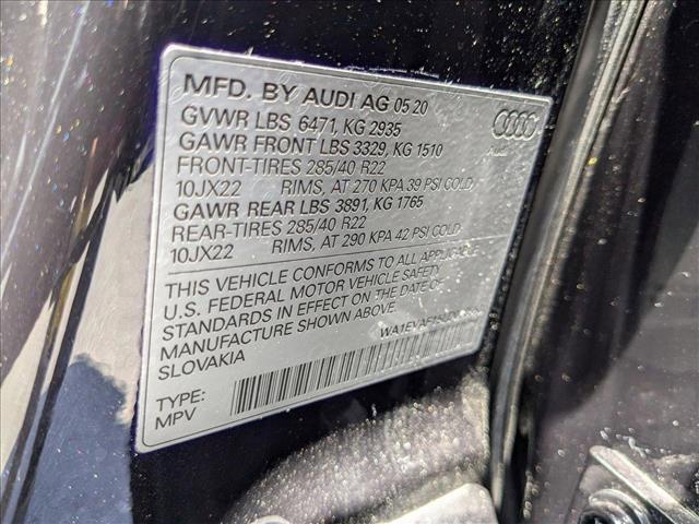 used 2020 Audi Q8 car, priced at $41,995