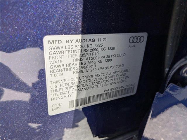 used 2022 Audi Q3 car, priced at $30,998
