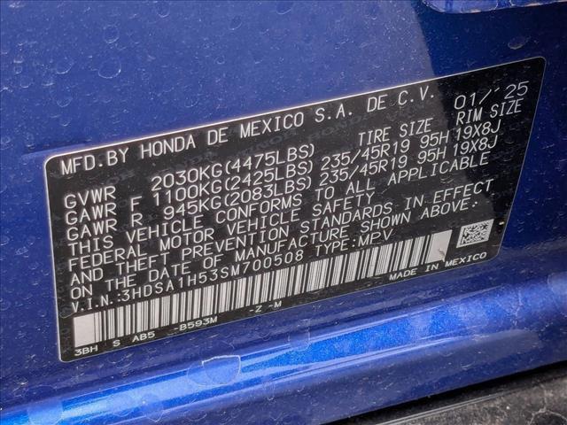 new 2025 Acura ADX car, priced at $39,350