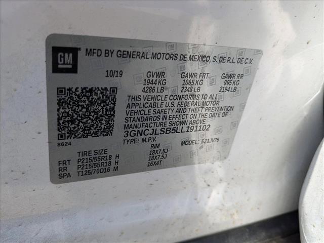 used 2020 Chevrolet Trax car, priced at $15,995