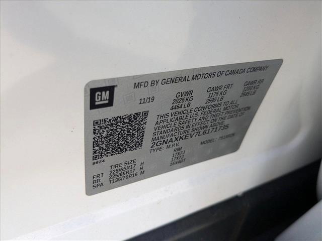used 2020 Chevrolet Equinox car, priced at $17,999