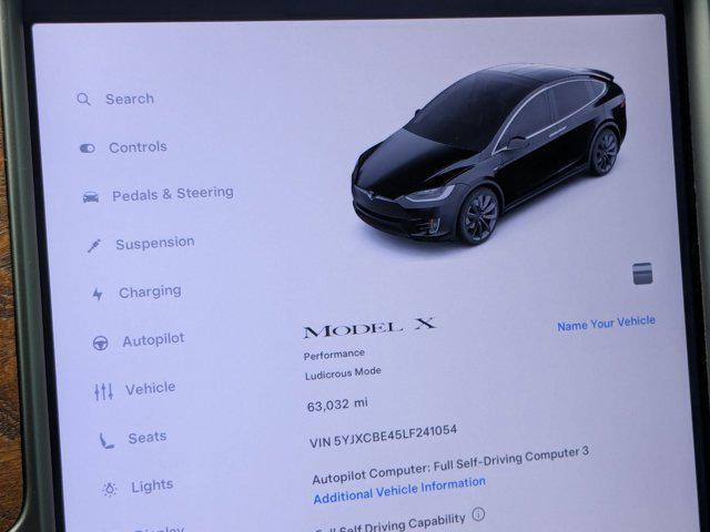 used 2020 Tesla Model X car, priced at $39,994