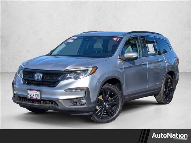 used 2021 Honda Pilot car, priced at $25,695