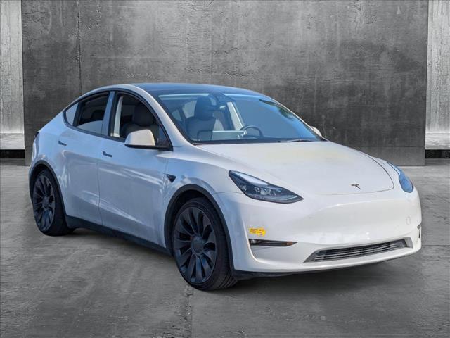 used 2022 Tesla Model Y car, priced at $31,995