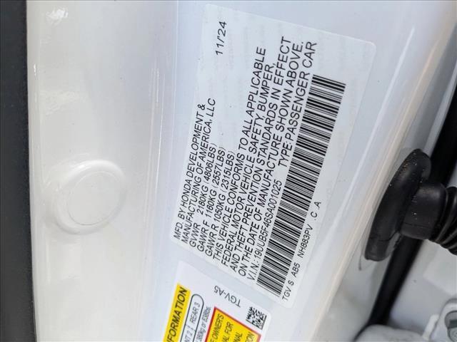 new 2025 Acura TLX car, priced at $44,987