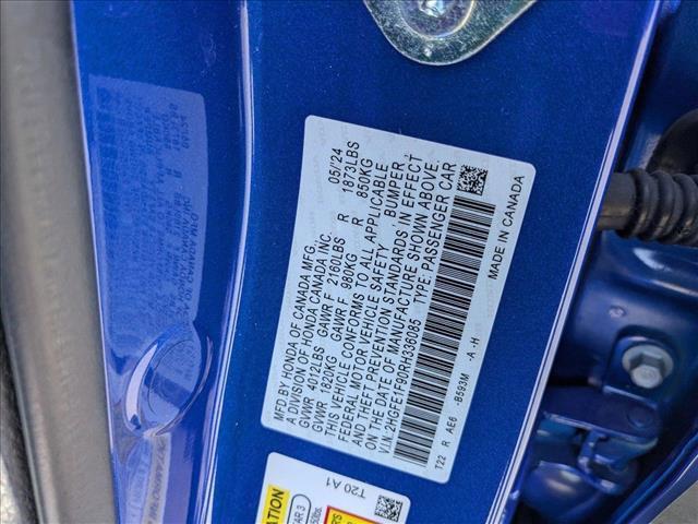used 2024 Honda Civic car, priced at $29,495