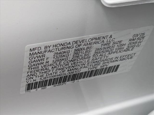 new 2025 Acura MDX car, priced at $58,550