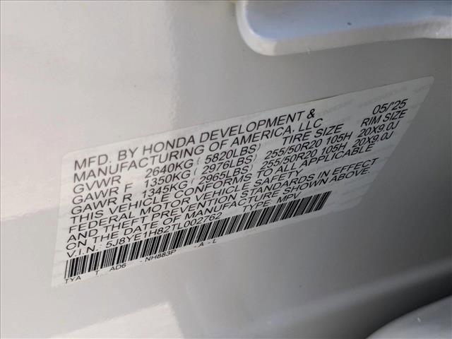 new 2026 Acura MDX car, priced at $68,850