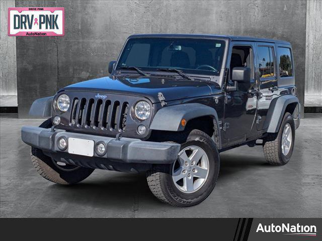 used 2018 Jeep Wrangler JK Unlimited car, priced at $23,998