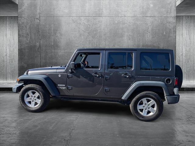 used 2018 Jeep Wrangler JK Unlimited car, priced at $23,998