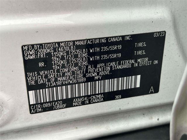 used 2023 Toyota RAV4 car, priced at $31,495