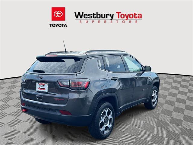 used 2022 Jeep Compass car, priced at $21,995