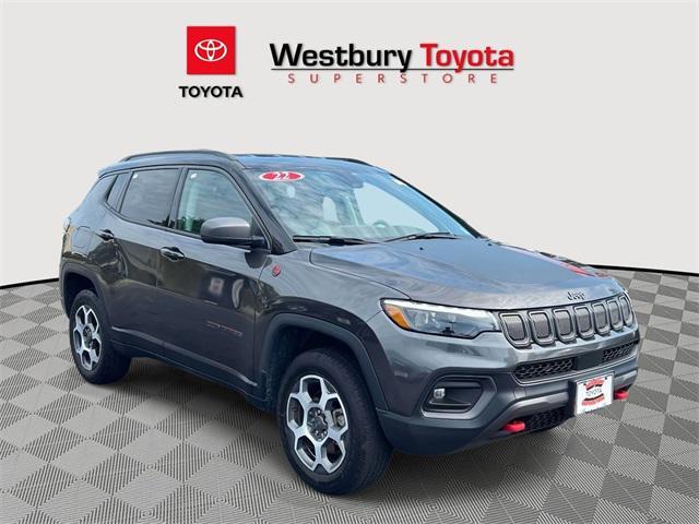 used 2022 Jeep Compass car, priced at $22,995