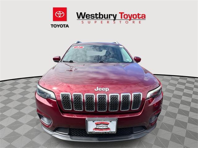used 2021 Jeep Cherokee car, priced at $20,895