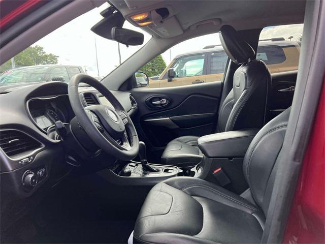 used 2021 Jeep Cherokee car, priced at $20,895