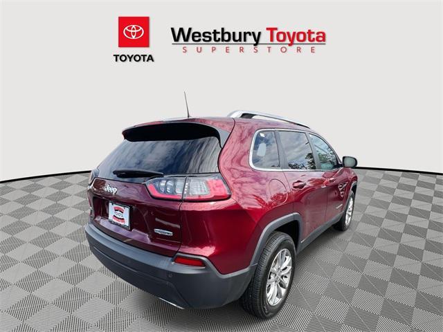 used 2021 Jeep Cherokee car, priced at $20,895