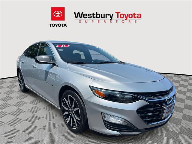 used 2021 Chevrolet Malibu car, priced at $17,800