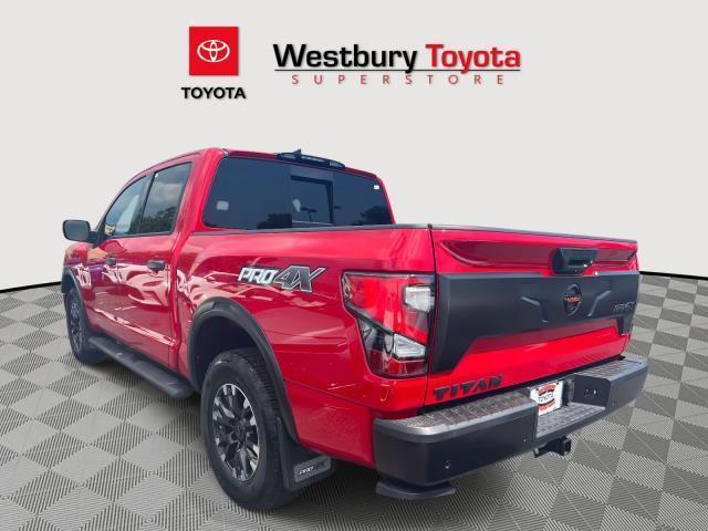 used 2022 Nissan Titan car, priced at $38,995