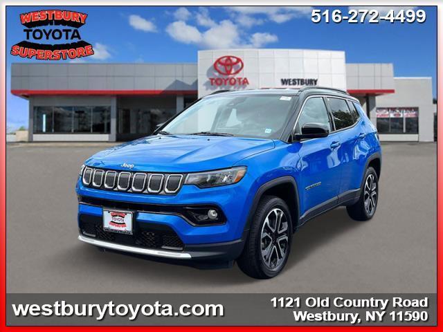 used 2022 Jeep Compass car, priced at $23,995