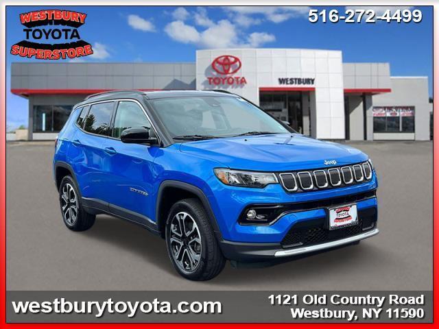 used 2022 Jeep Compass car, priced at $23,995