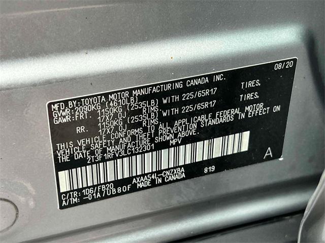 used 2020 Toyota RAV4 car, priced at $25,895