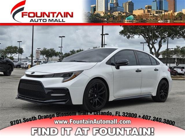 used 2021 Toyota Corolla car, priced at $17,497