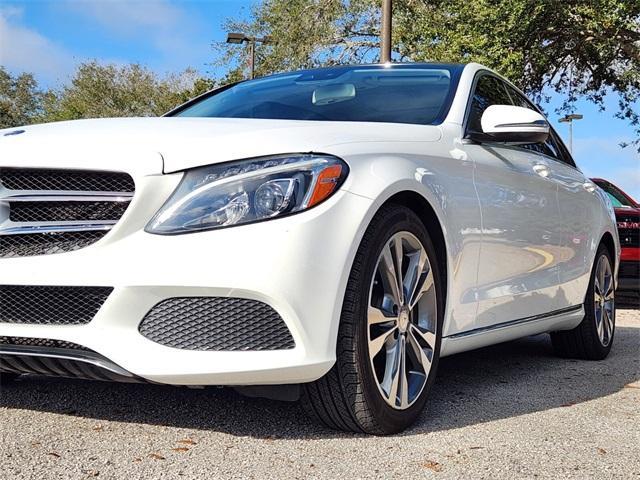 used 2017 Mercedes-Benz C-Class car, priced at $17,997