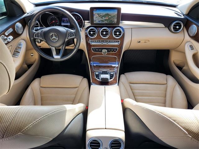 used 2017 Mercedes-Benz C-Class car, priced at $17,997