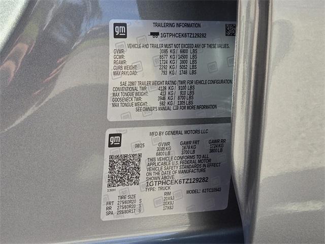 new 2026 GMC Sierra 1500 car, priced at $50,535