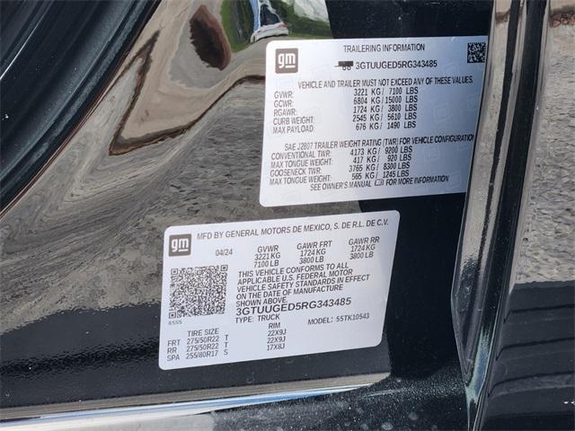new 2024 GMC Sierra 1500 car, priced at $74,850