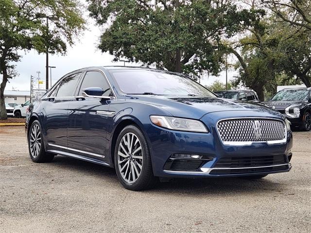 used 2017 Lincoln Continental car, priced at $19,997