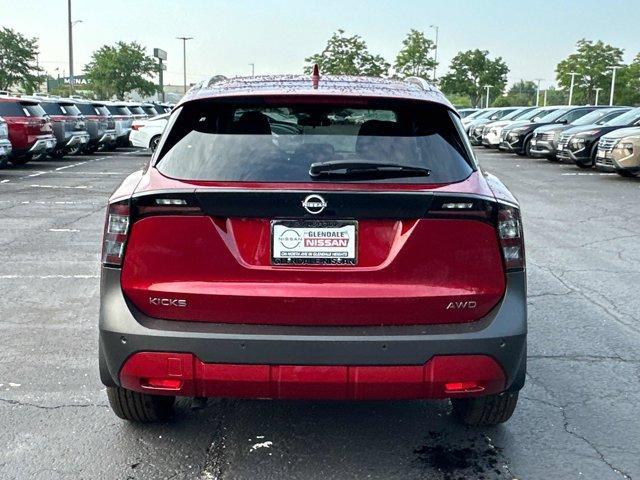 new 2025 Nissan Kicks car, priced at $27,019