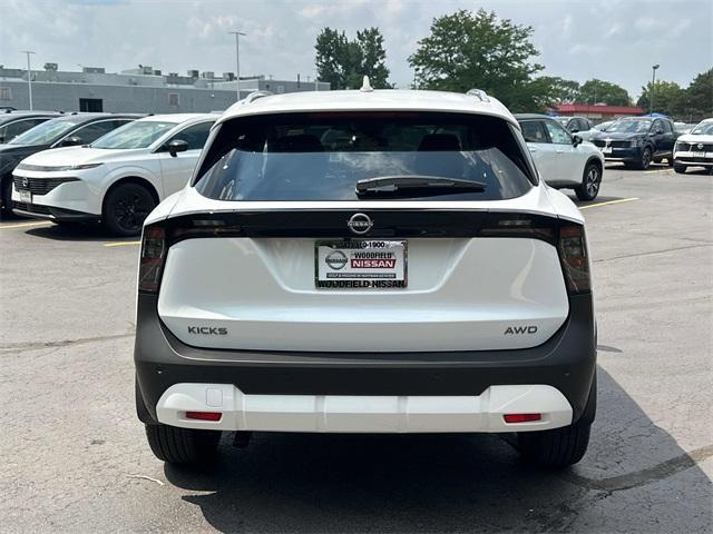 new 2025 Nissan Kicks car, priced at $25,020