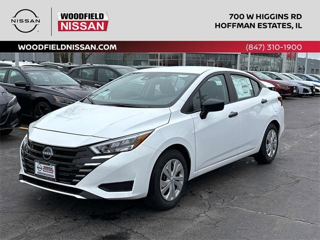 new 2025 Nissan Versa car, priced at $18,679