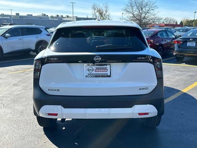 new 2025 Nissan Kicks car, priced at $28,555