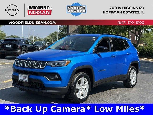 used 2022 Jeep Compass car, priced at $19,358