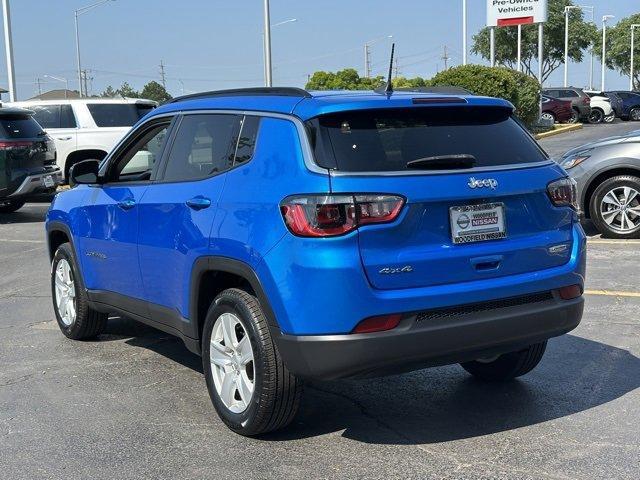 used 2022 Jeep Compass car, priced at $19,358