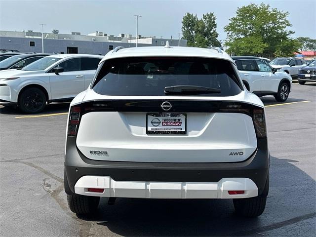 new 2025 Nissan Kicks car, priced at $25,520