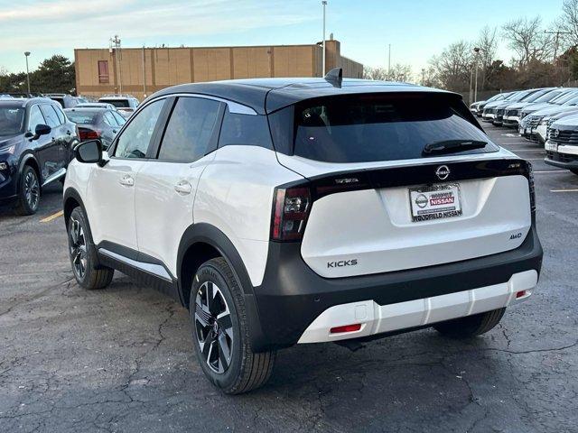 new 2025 Nissan Kicks car, priced at $27,580