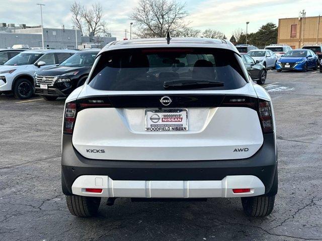 new 2025 Nissan Kicks car, priced at $27,580