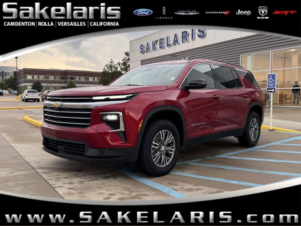 used 2025 Chevrolet Traverse car, priced at $44,990