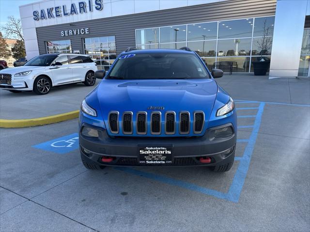 used 2017 Jeep Cherokee car, priced at $16,990