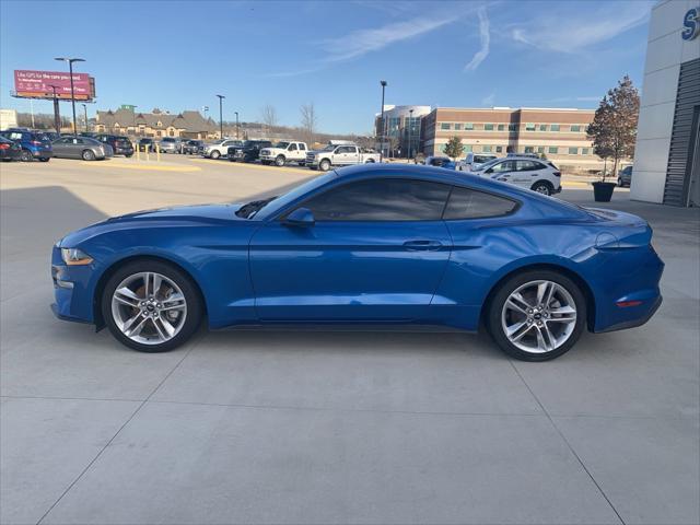 used 2021 Ford Mustang car, priced at $29,600