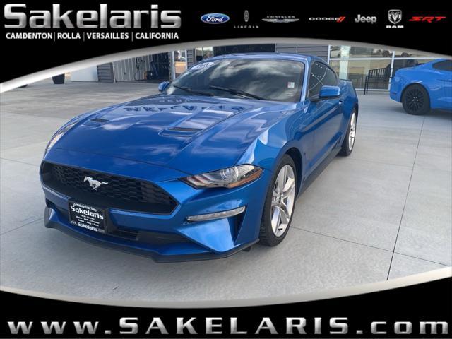 used 2021 Ford Mustang car, priced at $29,600