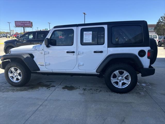 used 2020 Jeep Wrangler Unlimited car, priced at $28,499