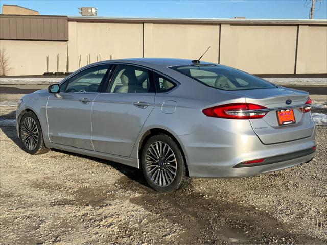 used 2018 Ford Fusion car, priced at $17,997