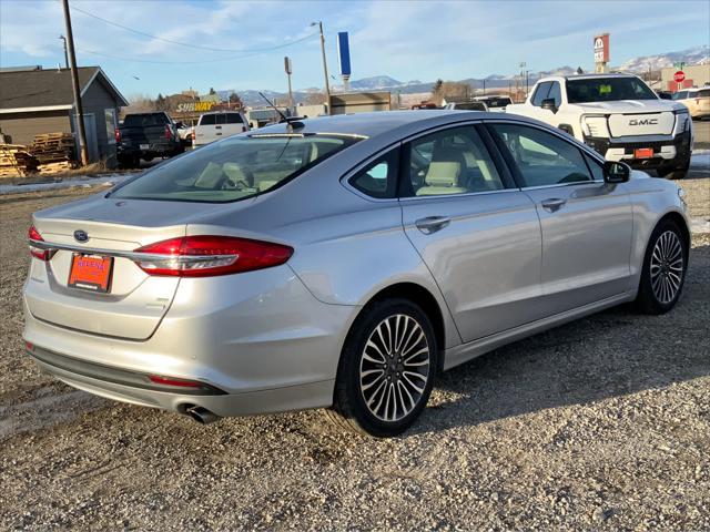 used 2018 Ford Fusion car, priced at $17,997